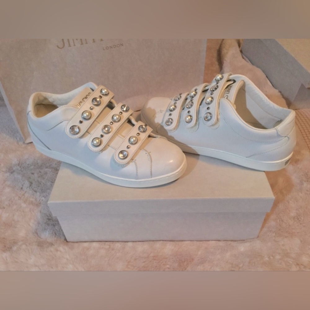 Jimmy Choo Crystal Sneakers